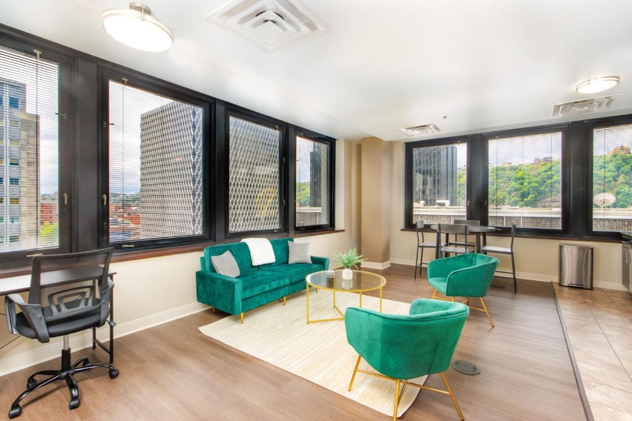 Luxe City Views Prime Location 24-7 Parking Gym Lounge Pittsburgh Exteriér fotografie